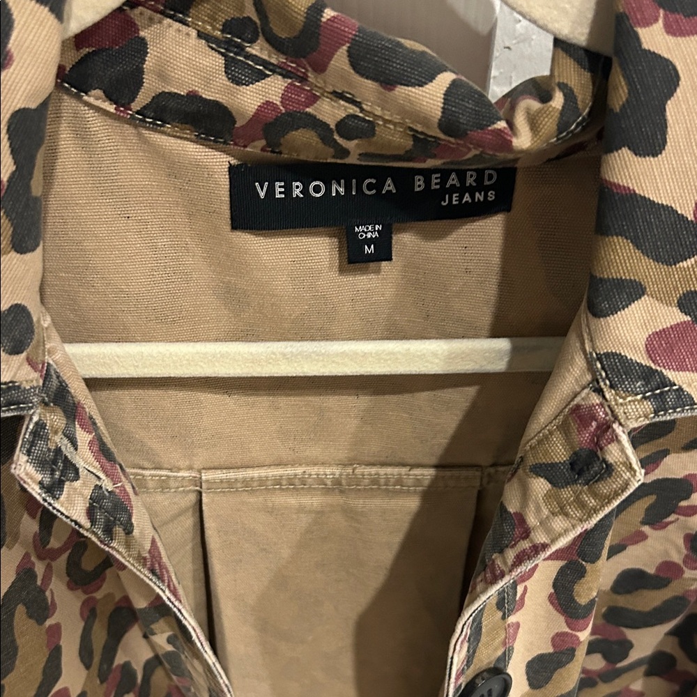 Veronica Beard Multicolor Animal Print Jacket